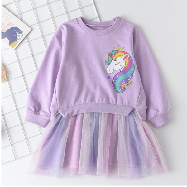 Vestido de Princesa Unicornio