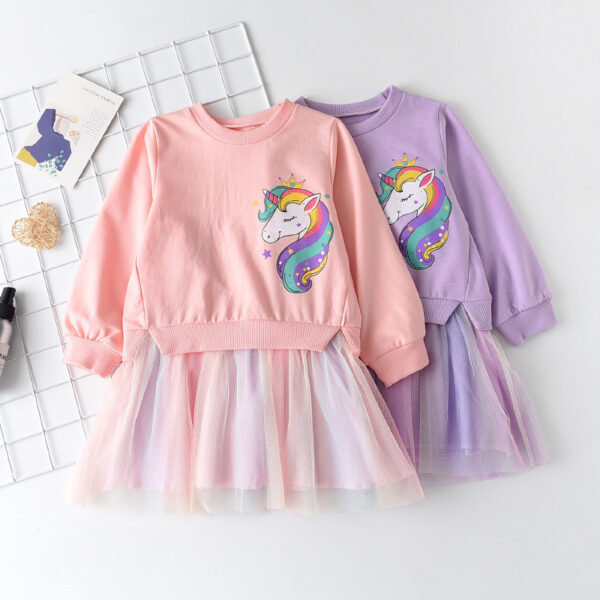 Vestido de Princesa Unicornio - Imagen 3