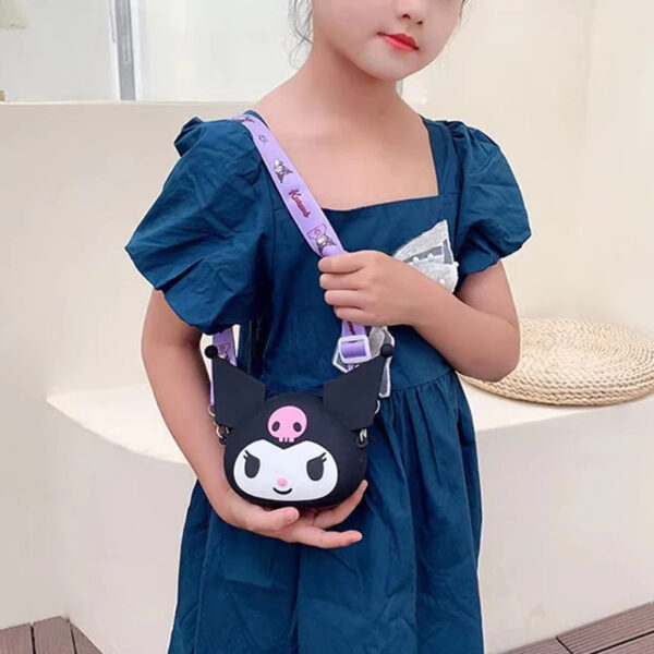 Bolso Bandolera Kawaii Sanrio Kuromi - Imagen 6