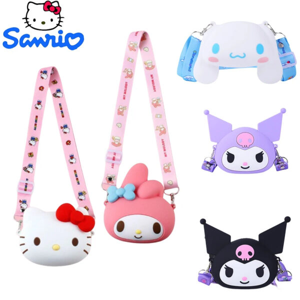 Bolso Bandolera Kawaii Sanrio Kuromi